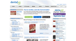 Desktop Screenshot of forum.dentalxp.com